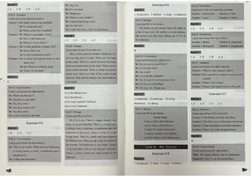 3英语~听霸答案-新_26春四年级上下册人教版_四上英语合集人教版PEP英语四年级上册新教材（教学视频+课件+动画+音频+练习+教案）_17练习资料_小学英语（预习复习资料大礼包）