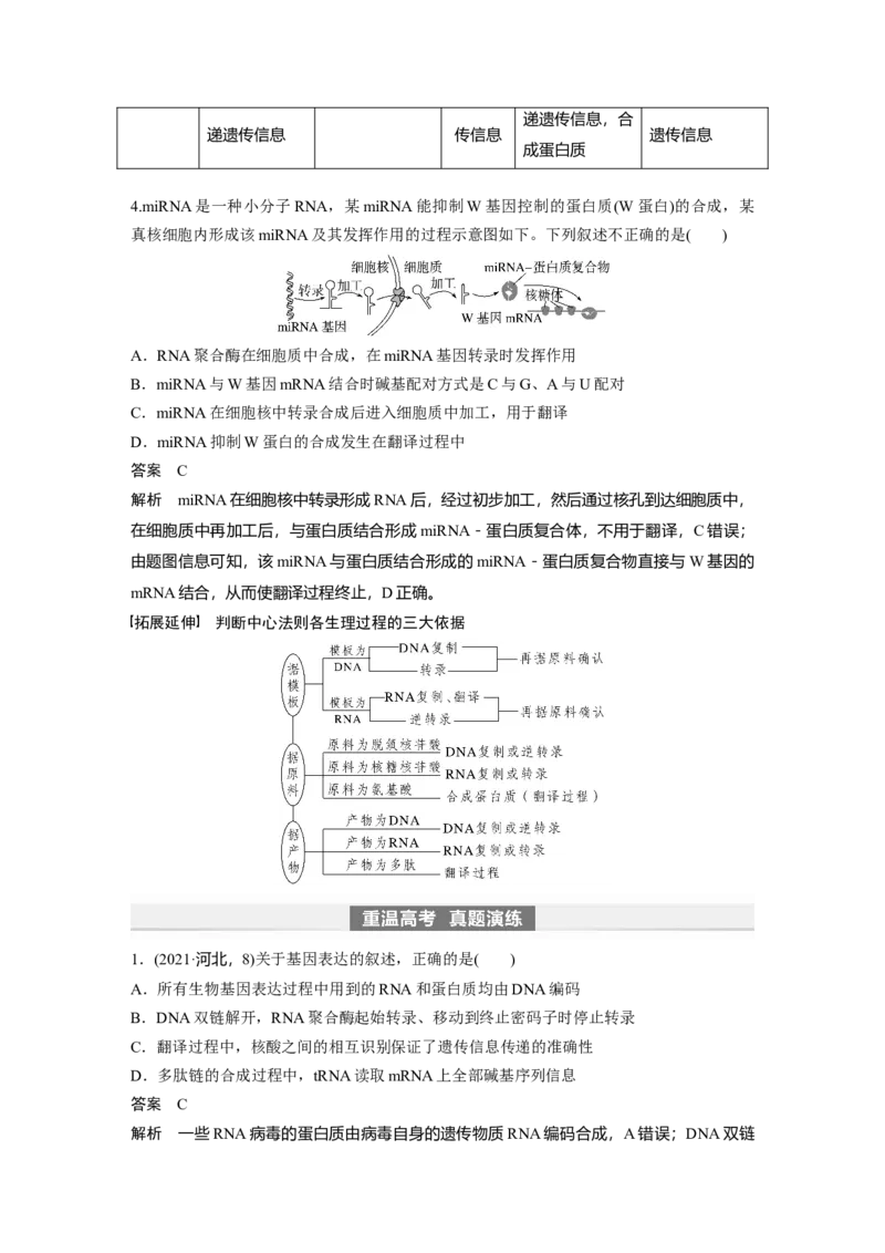 2024年高考生物一轮复习（新人教版）第6单元　第3课时　基因的概念与表达_09高考生物_2024年新高考资料_1.2024一轮复习_2024年高考生物一轮复习讲义（新人教版）