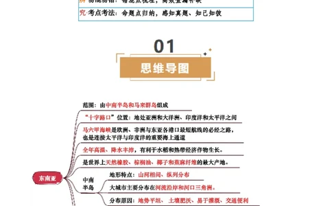 专题06认识地区-2025年中考地理知识点梳理（背诵版）_02中考总复习（2026版更新中）_09-地理-中考总复习_2025中考地理复习资料_2025年中考地理知识点_挖空版+背诵版