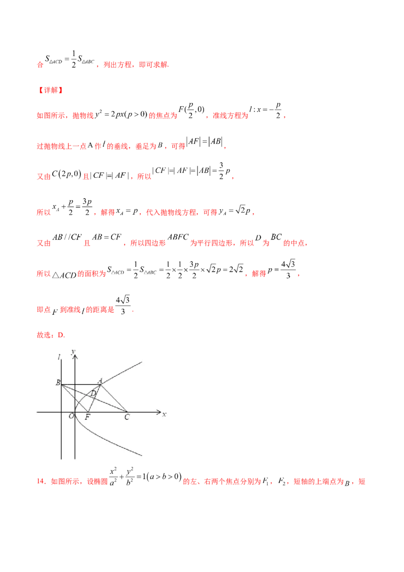 02卷第八章　解析几何《真题模拟卷》－2022年高考一轮数学单元复习（新高考专用）(解析版)_02高考数学_新高考复习资料_2022年新高考资料_第08章　解析几何
