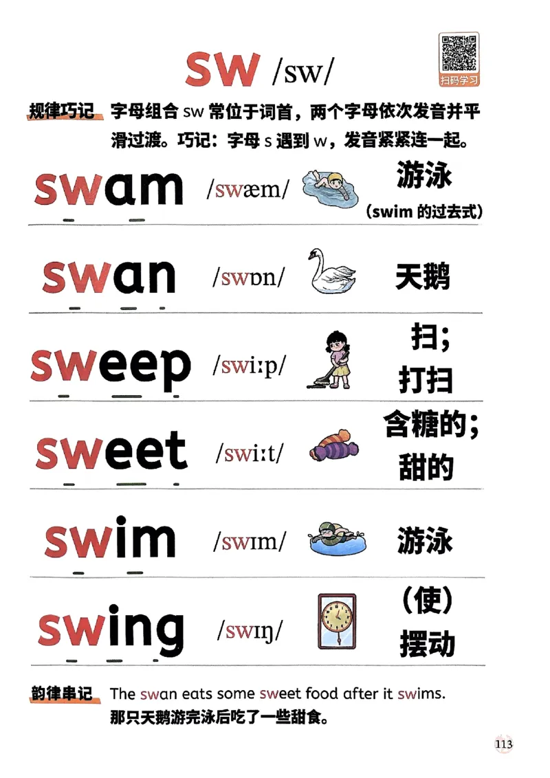 斗半匠-自然拼读记单词一本通_26春四年级上下册人教版_四上英语合集人教版PEP英语四年级上册新教材（教学视频+课件+动画+音频+练习+教案）_17练习资料_《小学英语一本通》