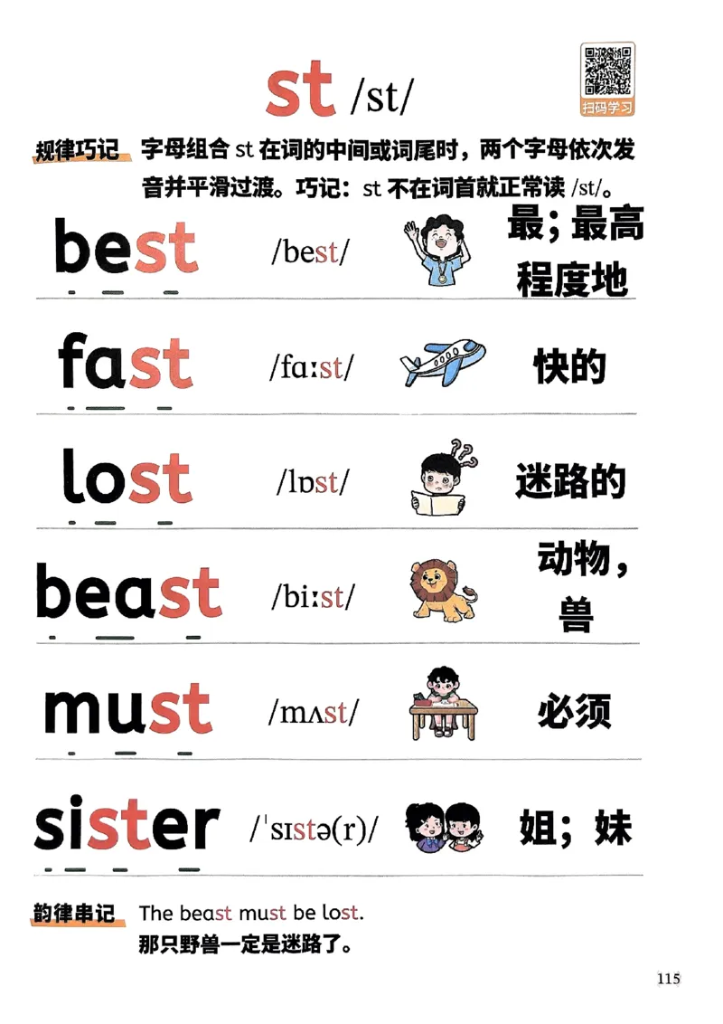 斗半匠-自然拼读记单词一本通_26春四年级上下册人教版_四上英语合集人教版PEP英语四年级上册新教材（教学视频+课件+动画+音频+练习+教案）_17练习资料_《小学英语一本通》