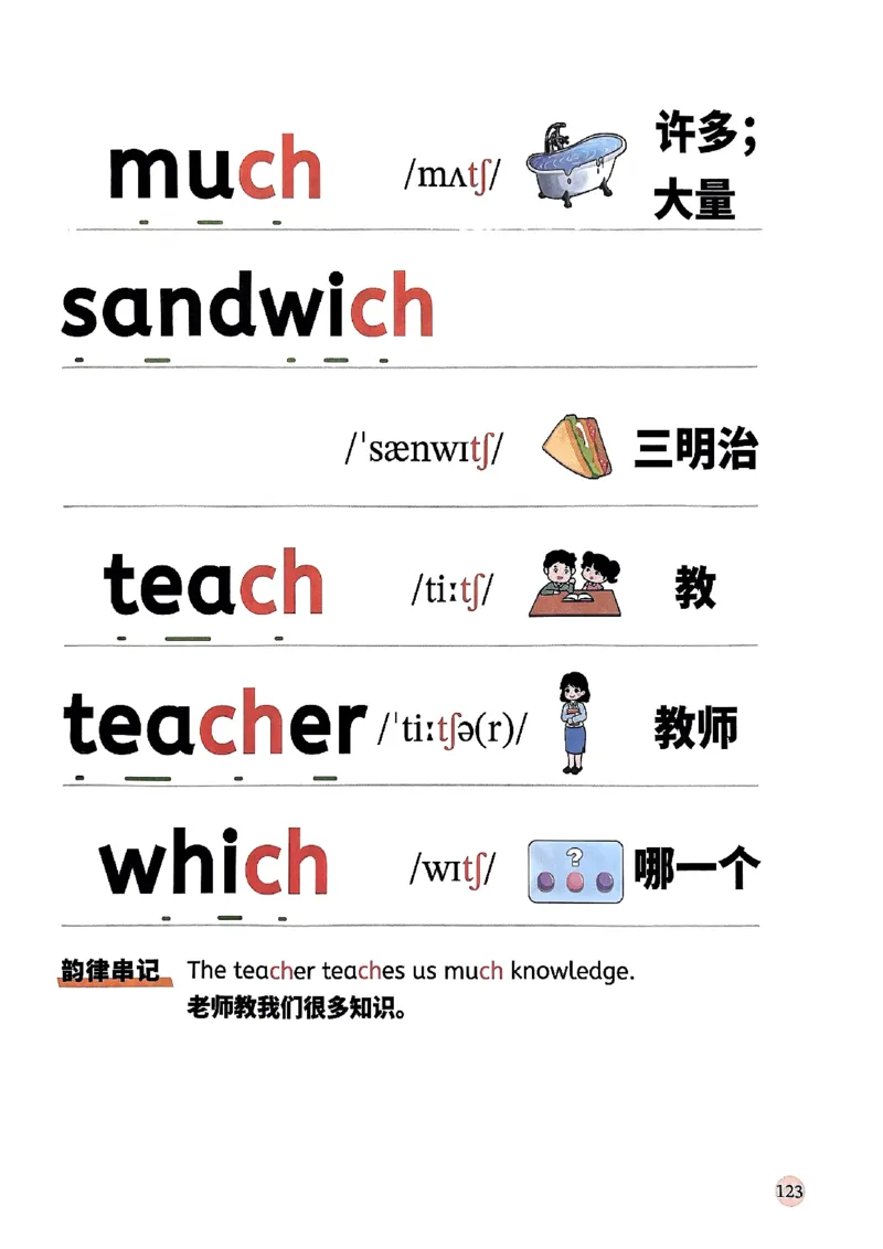 斗半匠-自然拼读记单词一本通_26春四年级上下册人教版_四上英语合集人教版PEP英语四年级上册新教材（教学视频+课件+动画+音频+练习+教案）_17练习资料_《小学英语一本通》