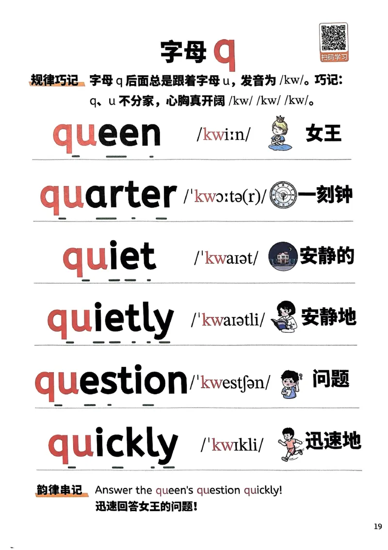 斗半匠-自然拼读记单词一本通_26春四年级上下册人教版_四上英语合集人教版PEP英语四年级上册新教材（教学视频+课件+动画+音频+练习+教案）_17练习资料_《小学英语一本通》