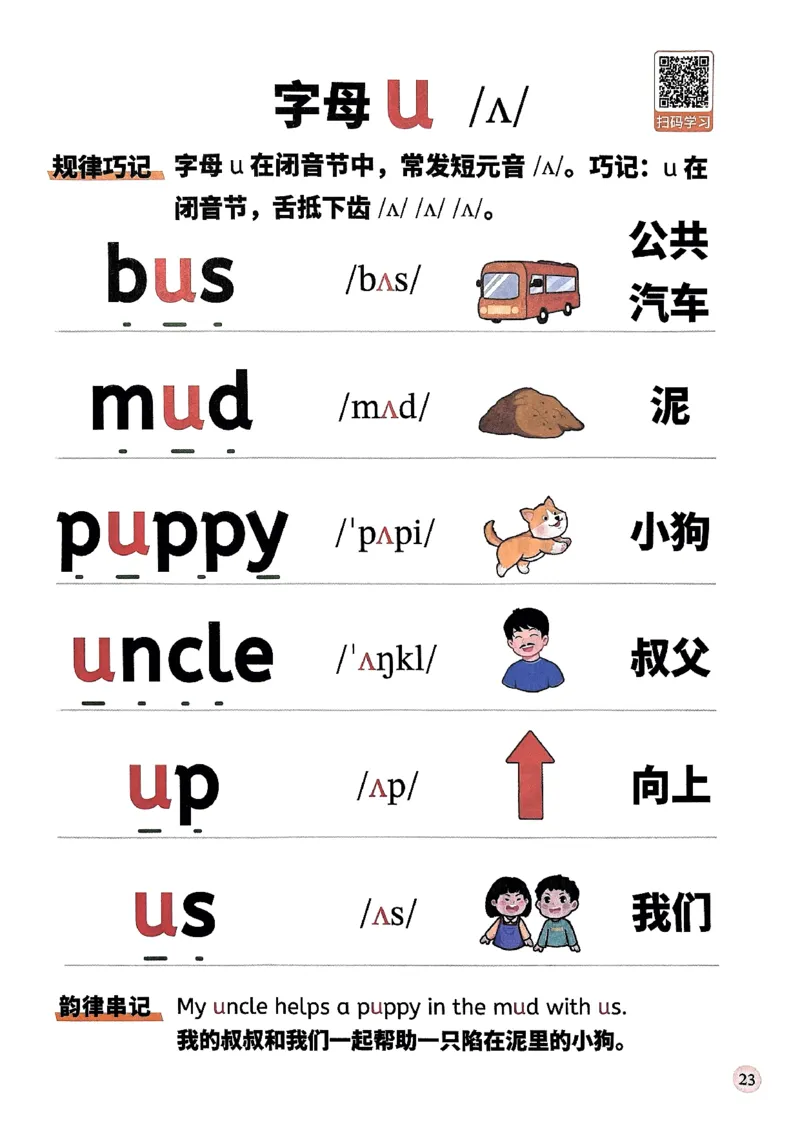 斗半匠-自然拼读记单词一本通_26春四年级上下册人教版_四上英语合集人教版PEP英语四年级上册新教材（教学视频+课件+动画+音频+练习+教案）_17练习资料_《小学英语一本通》