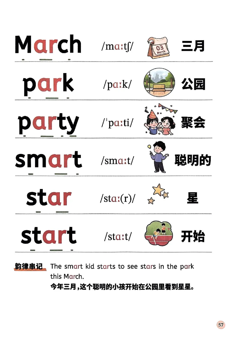 斗半匠-自然拼读记单词一本通_26春四年级上下册人教版_四上英语合集人教版PEP英语四年级上册新教材（教学视频+课件+动画+音频+练习+教案）_17练习资料_《小学英语一本通》