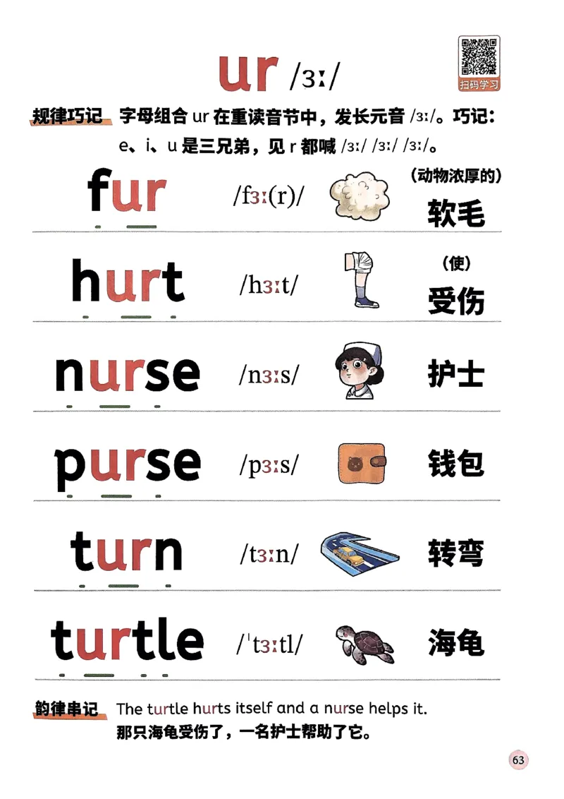 斗半匠-自然拼读记单词一本通_26春四年级上下册人教版_四上英语合集人教版PEP英语四年级上册新教材（教学视频+课件+动画+音频+练习+教案）_17练习资料_《小学英语一本通》