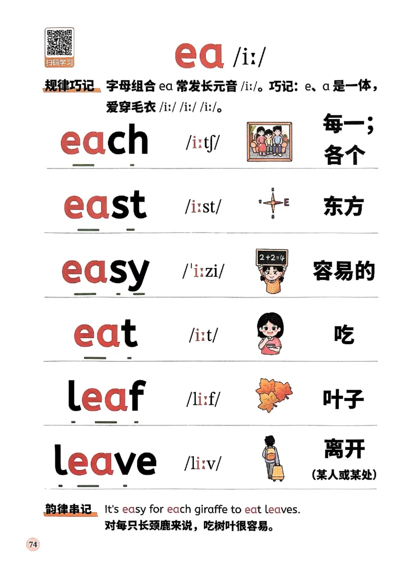 斗半匠-自然拼读记单词一本通_26春四年级上下册人教版_四上英语合集人教版PEP英语四年级上册新教材（教学视频+课件+动画+音频+练习+教案）_17练习资料_《小学英语一本通》