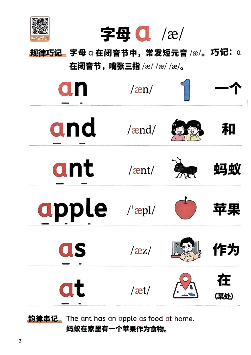 斗半匠-自然拼读记单词一本通_26春四年级上下册人教版_四上英语合集人教版PEP英语四年级上册新教材（教学视频+课件+动画+音频+练习+教案）_17练习资料_《小学英语一本通》