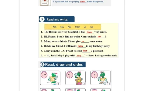 4Again,Please！_课后练习_26春四年级上下册人教版_四上英语合集人教版PEP英语四年级上册新教材（教学视频+课件+动画+音频+练习+教案）_17练习资料_小学英语（预习复习资料大礼包）