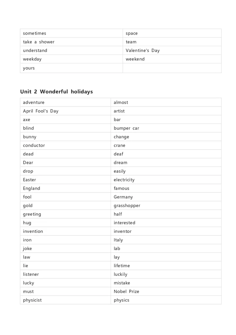 清大版六年级下册英语单词默写_26春四年级上下册人教版_四上英语合集人教版PEP英语四年级上册新教材（教学视频+课件+动画+音频+练习+教案）_17练习资料_《小学英语单词默写表》