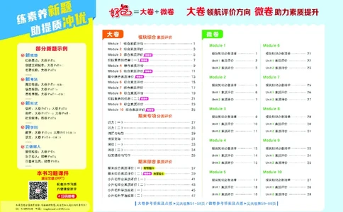 26春好卷六年级英语下（WY版）_英语《好卷》外研26春