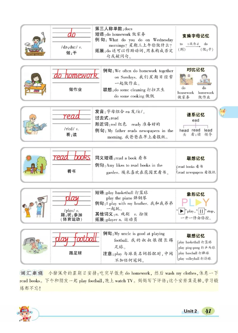 状元大课堂五年级上册英语人教PEP版正文_26春四年级上下册人教版_四上英语合集人教版PEP英语四年级上册新教材（教学视频+课件+动画+音频+练习+教案）_17练习资料_《状元导学案》