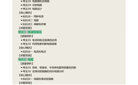 专题06电学基础知识（讲练）（解析版）_02中考总复习（2026版更新中）_04-物理-中考总复习_2025年中考复习资料_2025中考二轮课件ppt+讲义+练习物理_讲义+练习
