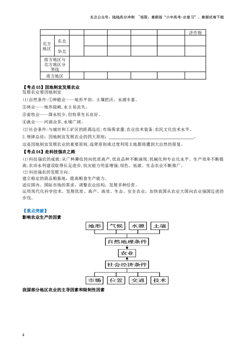 专题20中国的经济发展（背记帮）-备战2024年中考地理一轮复习考点帮（全国通用）（挖空版）_02中考总复习（2026版更新中）_09-地理-中考总复习_2024年中考复习资料_一轮复习
