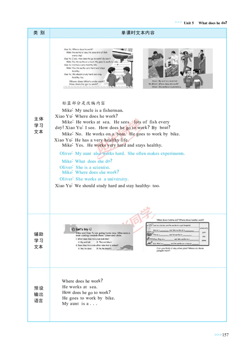 教案正文6上_Unit5_26春四年级上下册人教版_四上英语合集人教版PEP英语四年级上册新教材（教学视频+课件+动画+音频+练习+教案）_19同步教案课件_人教pep3_3-6上册