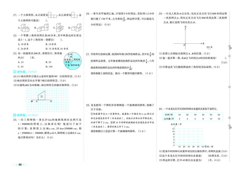 26春好卷六年级数学下（SJ版）_数学《好卷》苏教26春抢先版