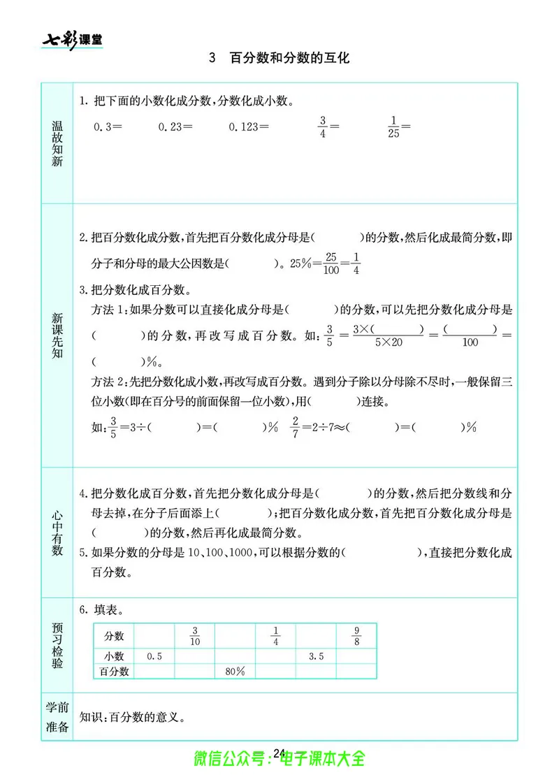 苏教版6a_26春四年级上下册人教版_四上英语合集人教版PEP英语四年级上册新教材（教学视频+课件+动画+音频+练习+教案）_17练习资料_小学英语（预习复习资料大礼包）_《预习卡》