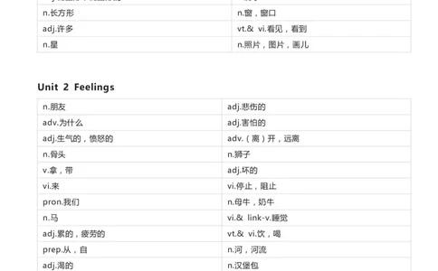 清大版二年级下册英语单词默写_26春四年级上下册人教版_四上英语合集人教版PEP英语四年级上册新教材（教学视频+课件+动画+音频+练习+教案）_17练习资料_《小学英语单词默写表》