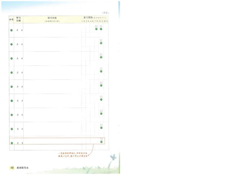 状元默写本三年级上双层_26春四年级上下册人教版_四上英语合集人教版PEP英语四年级上册新教材（教学视频+课件+动画+音频+练习+教案）_17练习资料_小学英语（预习复习资料大礼包）