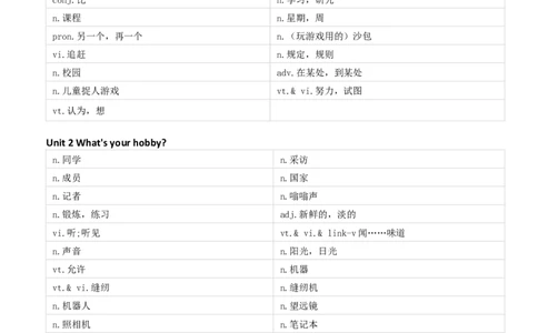 清大版五年级下册英语单词默写_26春四年级上下册人教版_四上英语合集人教版PEP英语四年级上册新教材（教学视频+课件+动画+音频+练习+教案）_17练习资料_《小学英语单词默写表》