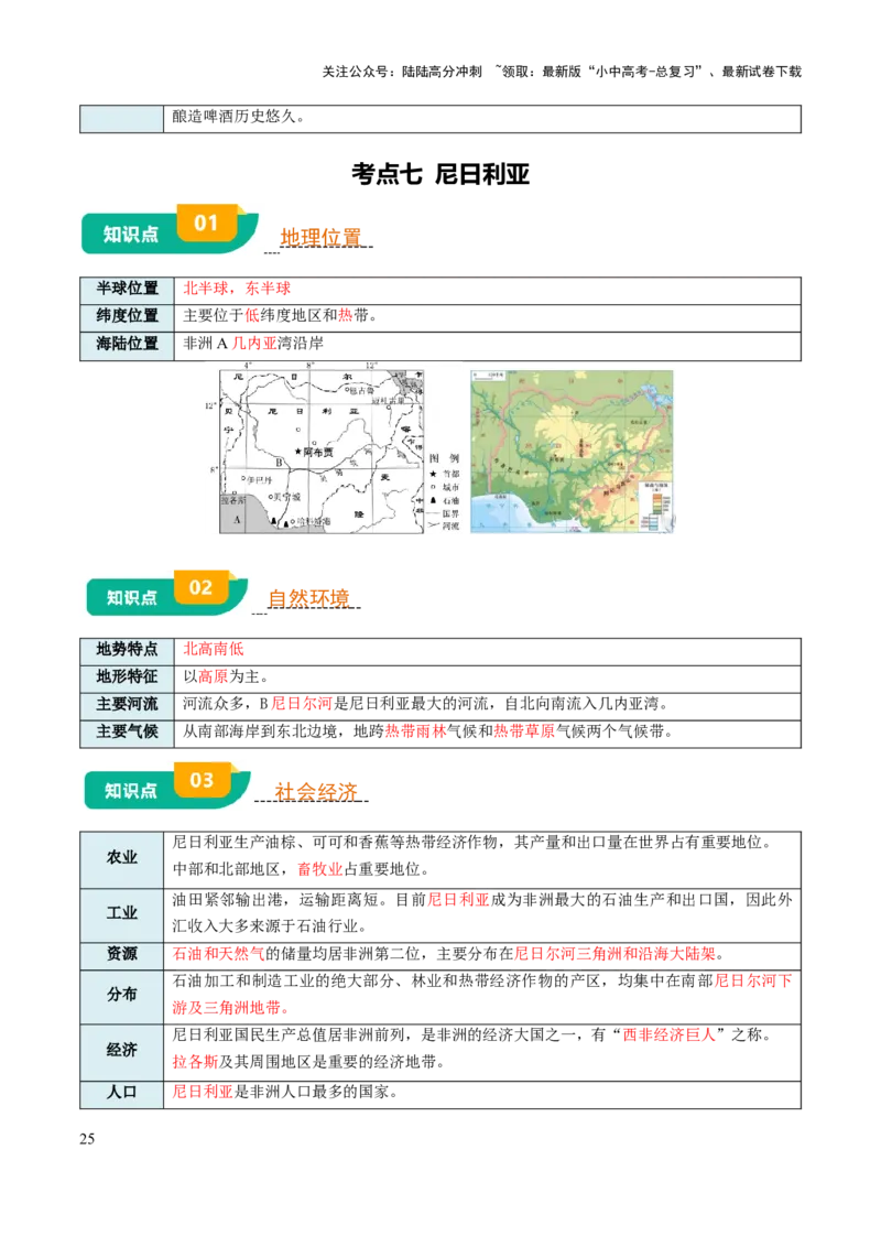 专题07认识国家-2025年中考地理知识点梳理（背诵版）_02中考总复习（2026版更新中）_09-地理-中考总复习_2025中考地理复习资料_2025年中考地理知识点_挖空版+背诵版