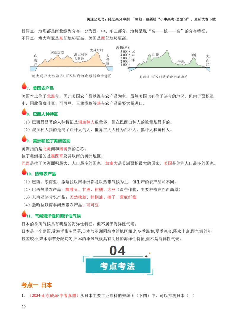 专题07认识国家-2025年中考地理知识点梳理（背诵版）_02中考总复习（2026版更新中）_09-地理-中考总复习_2025中考地理复习资料_2025年中考地理知识点_挖空版+背诵版