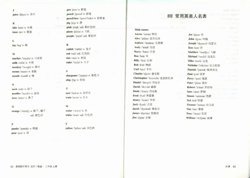 精通3上_26春四年级上下册人教版_四上英语合集人教版PEP英语四年级上册新教材（教学视频+课件+动画+音频+练习+教案）_16教师用书_小学英语_人教精通版小学英语(三起点)