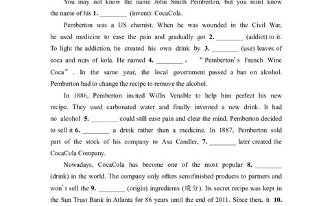 2022届外研版（2019）高中英语一轮复习课堂练习15：必修3Unit3　TheworldofscienceWord版含解析_03高考英语_新高考复习资料_2022年新高考资料_2022年新高考英语一轮复习