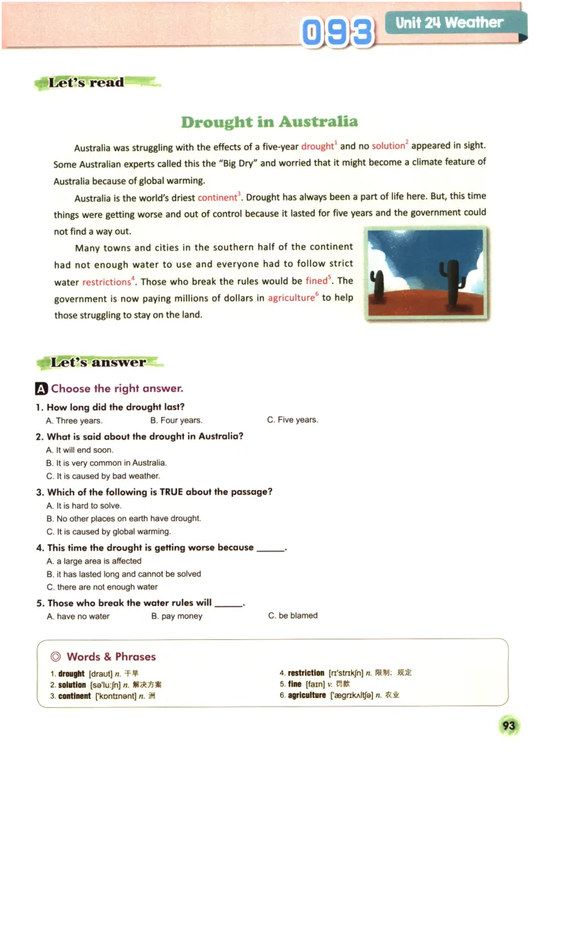 读霸小学英语5年级阅读128篇_26春四年级上下册人教版_四上英语合集人教版PEP英语四年级上册新教材（教学视频+课件+动画+音频+练习+教案）_17练习资料_《英语阅读128篇》