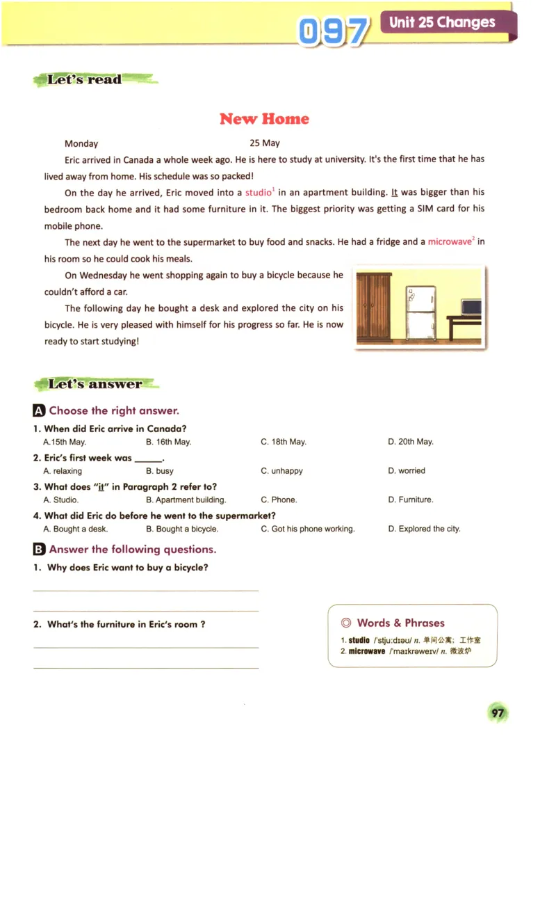 读霸小学英语5年级阅读128篇_26春四年级上下册人教版_四上英语合集人教版PEP英语四年级上册新教材（教学视频+课件+动画+音频+练习+教案）_17练习资料_《英语阅读128篇》