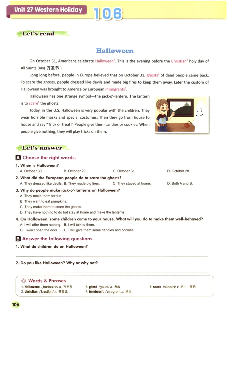 读霸小学英语5年级阅读128篇_26春四年级上下册人教版_四上英语合集人教版PEP英语四年级上册新教材（教学视频+课件+动画+音频+练习+教案）_17练习资料_《英语阅读128篇》