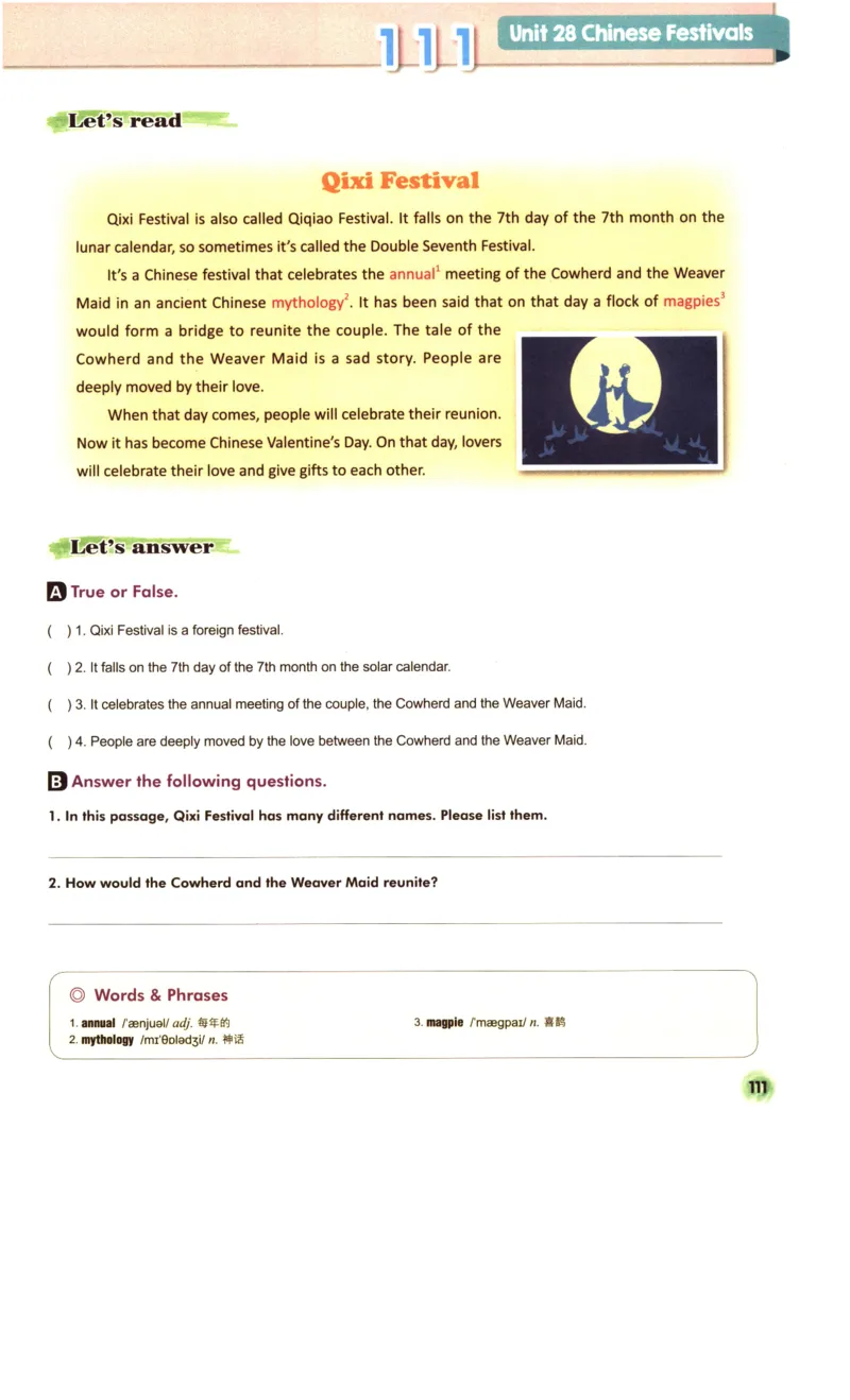 读霸小学英语5年级阅读128篇_26春四年级上下册人教版_四上英语合集人教版PEP英语四年级上册新教材（教学视频+课件+动画+音频+练习+教案）_17练习资料_《英语阅读128篇》