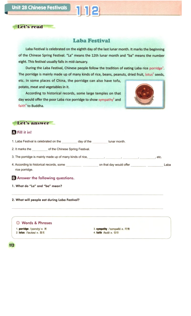 读霸小学英语5年级阅读128篇_26春四年级上下册人教版_四上英语合集人教版PEP英语四年级上册新教材（教学视频+课件+动画+音频+练习+教案）_17练习资料_《英语阅读128篇》