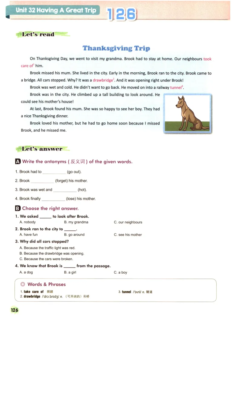 读霸小学英语5年级阅读128篇_26春四年级上下册人教版_四上英语合集人教版PEP英语四年级上册新教材（教学视频+课件+动画+音频+练习+教案）_17练习资料_《英语阅读128篇》