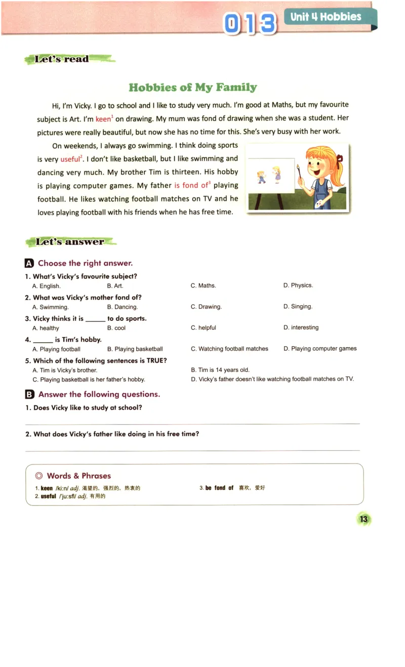 读霸小学英语5年级阅读128篇_26春四年级上下册人教版_四上英语合集人教版PEP英语四年级上册新教材（教学视频+课件+动画+音频+练习+教案）_17练习资料_《英语阅读128篇》