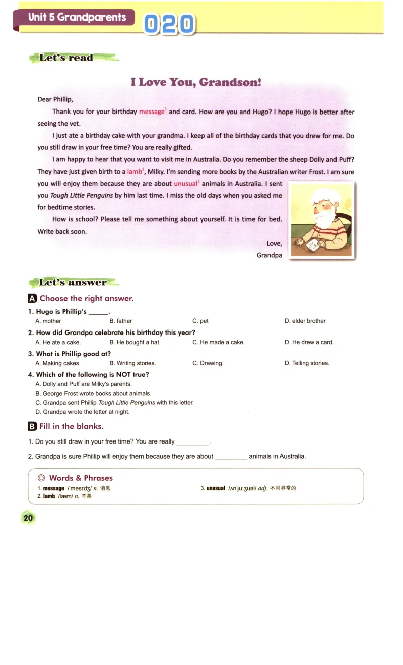 读霸小学英语5年级阅读128篇_26春四年级上下册人教版_四上英语合集人教版PEP英语四年级上册新教材（教学视频+课件+动画+音频+练习+教案）_17练习资料_《英语阅读128篇》