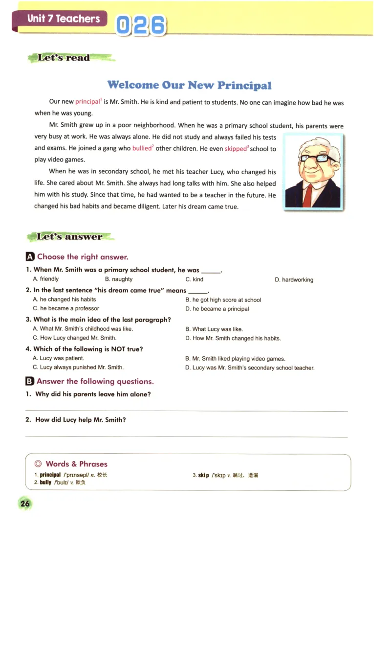 读霸小学英语5年级阅读128篇_26春四年级上下册人教版_四上英语合集人教版PEP英语四年级上册新教材（教学视频+课件+动画+音频+练习+教案）_17练习资料_《英语阅读128篇》