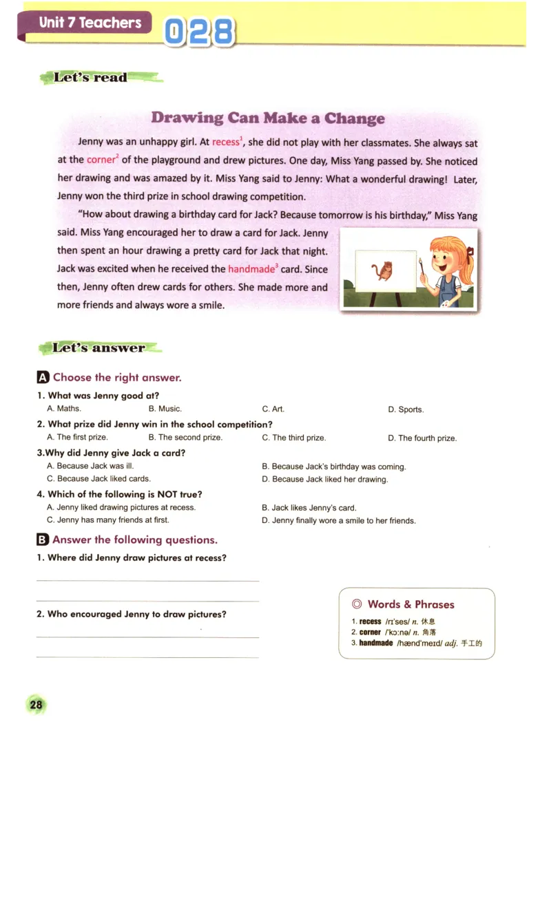 读霸小学英语5年级阅读128篇_26春四年级上下册人教版_四上英语合集人教版PEP英语四年级上册新教材（教学视频+课件+动画+音频+练习+教案）_17练习资料_《英语阅读128篇》