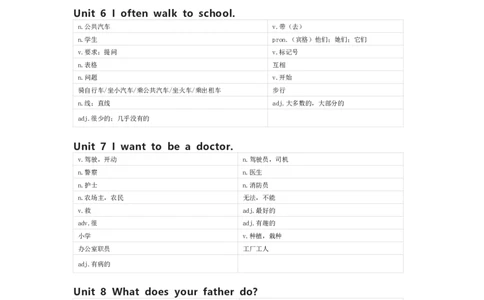 湘鲁版英语五年级上册单词默写表_26春四年级上下册人教版_四上英语合集人教版PEP英语四年级上册新教材（教学视频+课件+动画+音频+练习+教案）_17练习资料_《小学英语单词默写表》