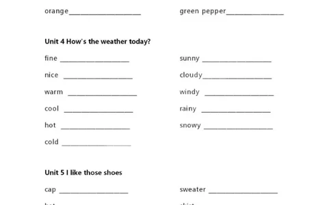 精通四上单词默写表_26春四年级上下册人教版_四上英语合集人教版PEP英语四年级上册新教材（教学视频+课件+动画+音频+练习+教案）_17练习资料_小学英语（预习复习资料大礼包）