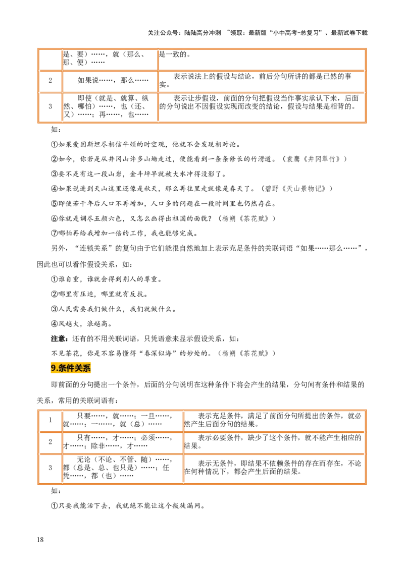 专题06语法知识与修辞手法（2类常考知识+3个易错点）（解析版）_02中考总复习（2026版更新中）_01-语文-中考总复习_2025年中考资料_2025年中考语文一轮复习知识梳理