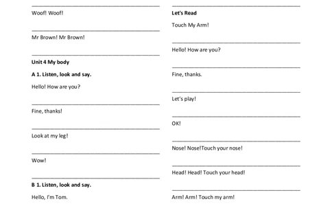 新科普版三年级上册课文英译汉(10页)_26春四年级上下册人教版_四上英语合集人教版PEP英语四年级上册新教材（教学视频+课件+动画+音频+练习+教案）_17练习资料_科普版