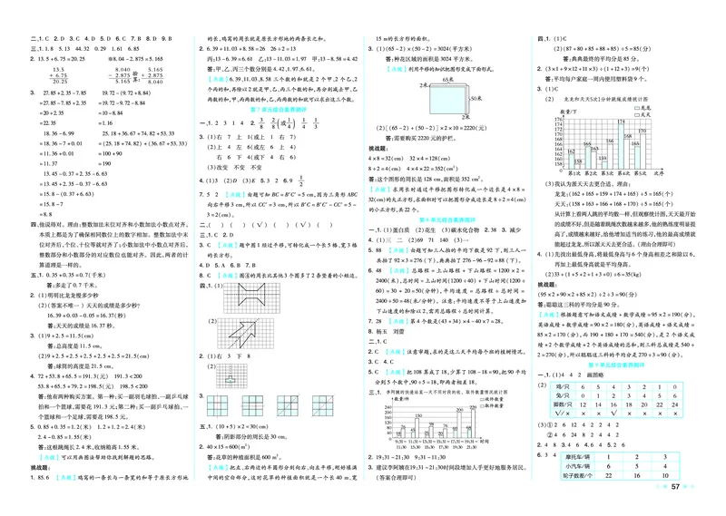 26春好卷四年级数学下（R版）_26春好卷数学人教版_26春好卷数学人教四下