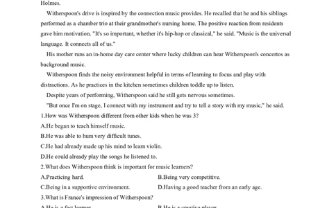 2023届高考英语二轮复习阅读理解强化100题（7）（含解析）_03高考英语_新高考复习资料_2023年新高考资料_二轮复习_2023届新高考英语二轮复习阅读理解强化100题（含解析）