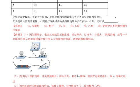 专题07电学重点实验（讲练）（解析版）_02中考总复习（2026版更新中）_04-物理-中考总复习_2025年中考复习资料_2025中考二轮课件ppt+讲义+练习物理_讲义+练习