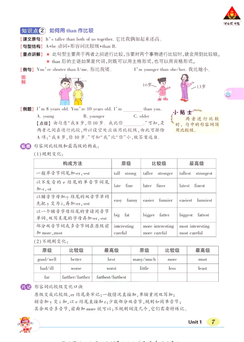 状元大课堂六年级下册英语人教PEP版学生用书_26春四年级上下册人教版_四上英语合集人教版PEP英语四年级上册新教材（教学视频+课件+动画+音频+练习+教案）_17练习资料_《状元导学案》