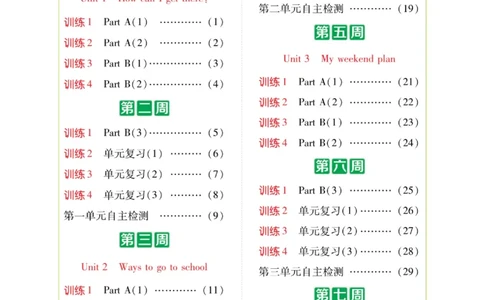默写日日清六年级上册英语人教版_26春四年级上下册人教版_四上英语合集人教版PEP英语四年级上册新教材（教学视频+课件+动画+音频+练习+教案）_17练习资料_《默写日日清》