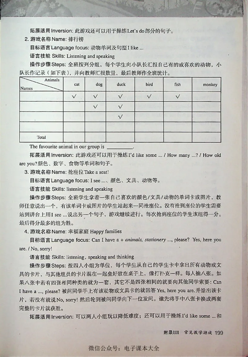 英语PEP3A教师教学用书_26春四年级上下册人教版_四上英语合集人教版PEP英语四年级上册新教材（教学视频+课件+动画+音频+练习+教案）_16教师用书_小学英语_人教版PEP