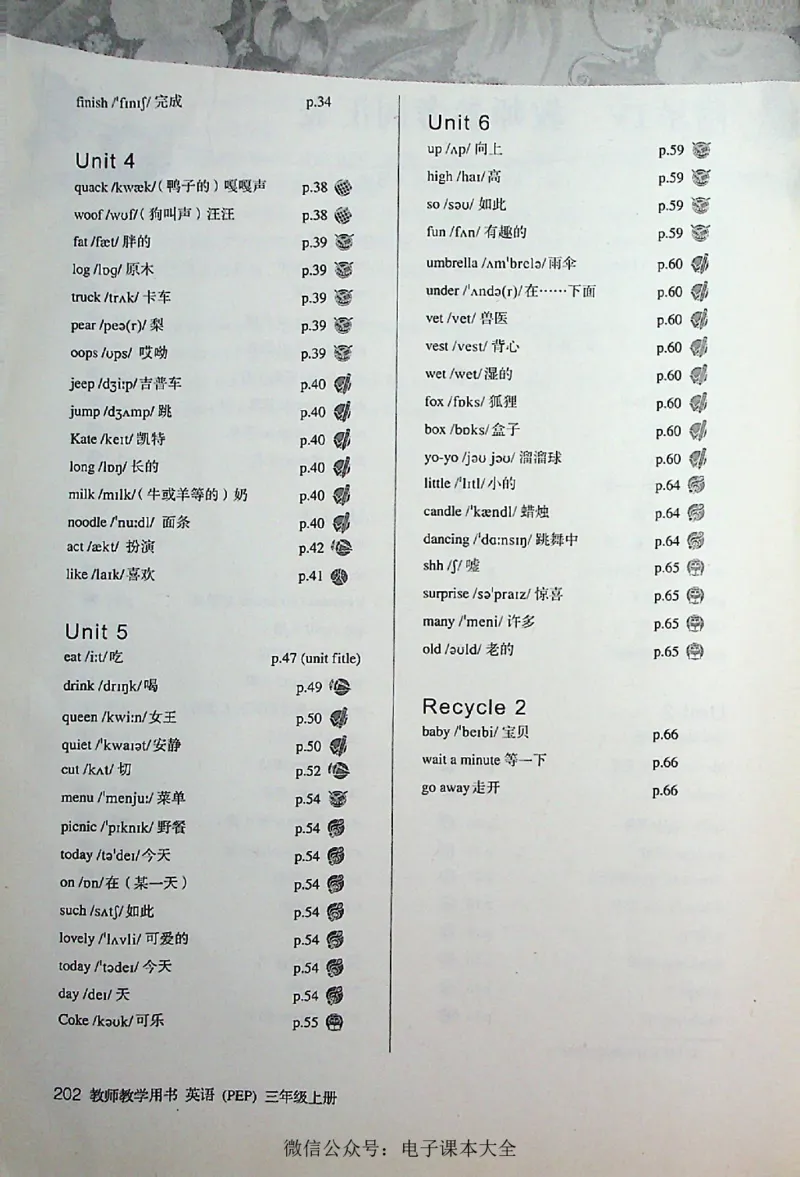 英语PEP3A教师教学用书_26春四年级上下册人教版_四上英语合集人教版PEP英语四年级上册新教材（教学视频+课件+动画+音频+练习+教案）_16教师用书_小学英语_人教版PEP